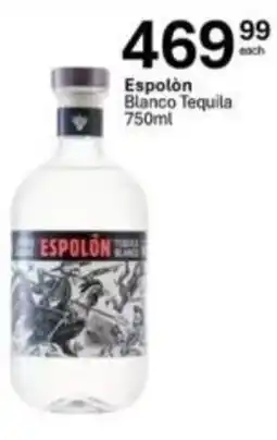 Liquor City Espolòn Blanco Tequila offer