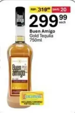 Liquor City Buen Amigo Gold Tequila offer
