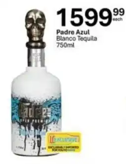 Liquor City Padre Azul Blanco Tequila offer