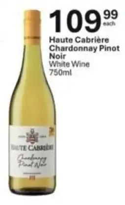 Liquor City Haute Cabrière Chardonnay Pinot Noir White Wine offer