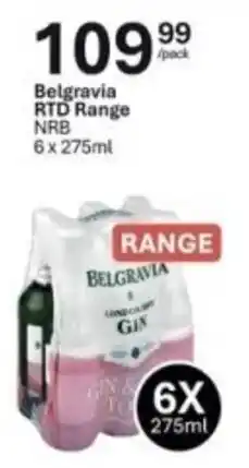 Liquor City Belgravia RTD Range NRB offer