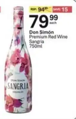Liquor City Don Simón Sangria offer