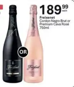 Liquor City Freixenet Cordon Negro Brut or Premium Cava Rosé offer