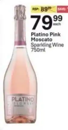 Liquor City Platino Pink Moscato Sparkling Wine offer