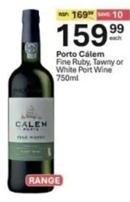 Liquor City Porto Calem Fine Ruby, Tawny or White Port Wine offer
