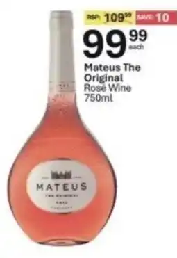 Liquor City Mateus The Original Rosé Wine offer