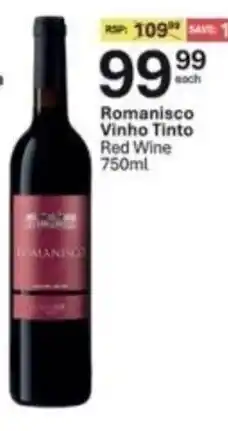 Liquor City Romanisco Red Wine offer