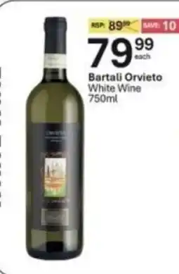 Liquor City Bartali Orvieto White Wine offer