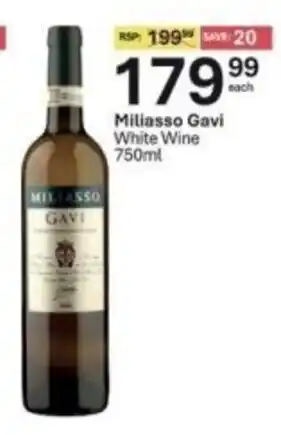 Liquor City Miliasso Gavi White Wine offer