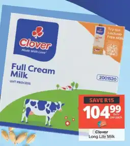 Checkers Clover Full Cream Milk offer