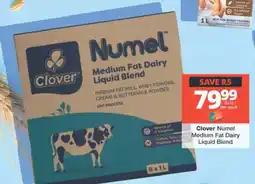 Checkers Clover Numel Medium Fat Dairy Liquid Blend offer