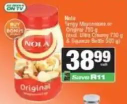 KwikSpar NOLA Original Mayonnaise offer