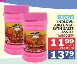 Arrow Cash And Carry Indlovu Abelungu Bath Salts offer