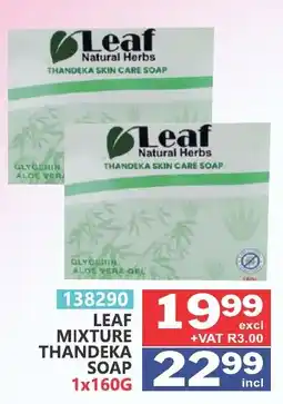 Arrow Cash And Carry Leaf Natural Herbs ThandeKa Skin Care Soap offer