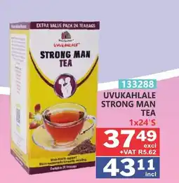 Arrow Cash And Carry Uvukahlale strong man tea offer