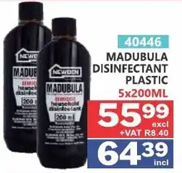 Arrow Cash And Carry Madubula Disinfectant Plastic offer