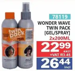 Arrow Cash And Carry Wonder Wave Twin Pack [Gel/Spray] offer