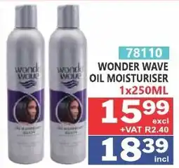 Arrow Cash And Carry Wonder Wave Oil Moisturiser offer