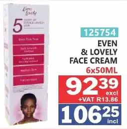 Arrow Cash And Carry Even & Lovely Face Cream offer