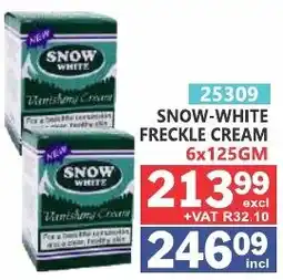 Arrow Cash And Carry SNOW-WHITE FRECKLE CREAM offer
