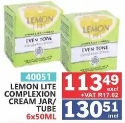 Arrow Cash And Carry LEMON LITE COMPLEXION CREAM offer