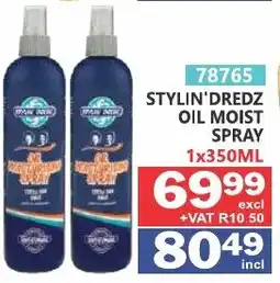 Arrow Cash And Carry Stylin' Dredz Oil Moist Spray offer