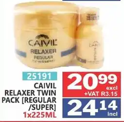 Arrow Cash And Carry CAIVIL RELAXER TWIN PACK offer