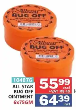 Arrow Cash And Carry All Star Bug Off Ointment offer