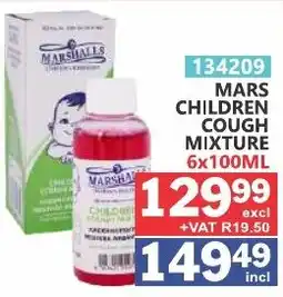 Arrow Cash And Carry Mars Children Cough Mixture offer
