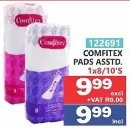 Arrow Cash And Carry Comfitex Pads Assorted offer