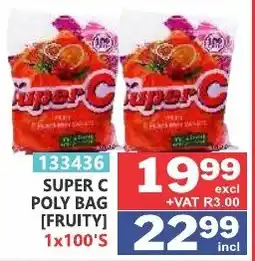 Arrow Cash And Carry Super C Poly Bag [Fruity] offer