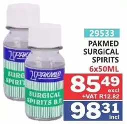 Arrow Cash And Carry PAKMED SURGICAL SPIRITS offer