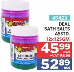 Arrow Cash And Carry IDEAL BATH SALTS Assorted offer