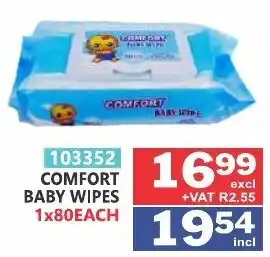 Arrow Cash And Carry COMFORT BABY WIPES offer