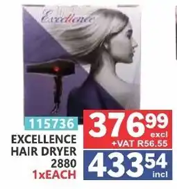 Arrow Cash And Carry Excellence Hair Dryer offer