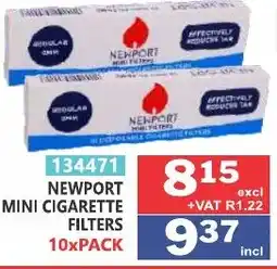 Arrow Cash And Carry NEWPORT MINI CIGARETTE FILTERS offer