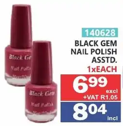 Arrow Cash And Carry Black Gem Nail Polish offer