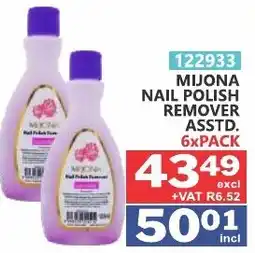 Arrow Cash And Carry MIJONA NAIL POLISH REMOVER offer