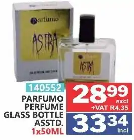 Arrow Cash And Carry Parfumo Perfume Glass Bottle offer
