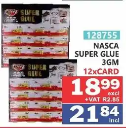 Arrow Cash And Carry NASCA SUPER GLUE offer