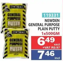 Arrow Cash And Carry NEWDEN GENERAL PURPOSE PLAIN PUTTY offer