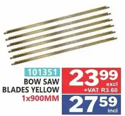 Arrow Cash And Carry BOW SAW BLADES YELLOW offer