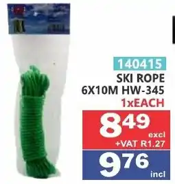 Arrow Cash And Carry Ski rope offer