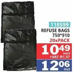 Arrow Cash And Carry Refuse bags offer
