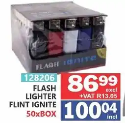 Arrow Cash And Carry Flash Lighter Flint Ignite offer