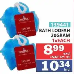 Arrow Cash And Carry Dream Bath Loofah offer
