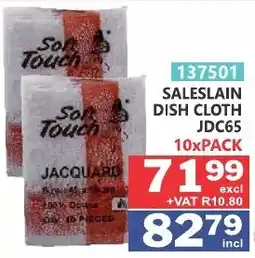Arrow Cash And Carry Soft Touch Saleslained Dish Cloth offer