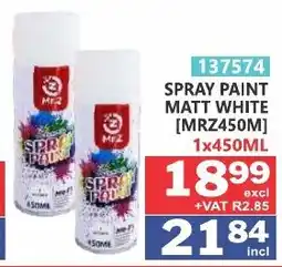 Arrow Cash And Carry Spray Paint Matt White offer