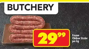Shoprite Frozen Chicken Sizzler per kg offer