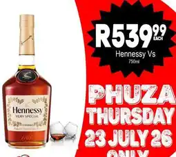 Supa Store Hennessy Vs offer
